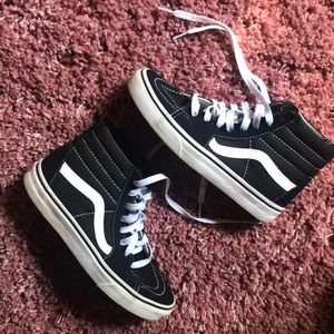 Vans lace-up high top sneakers